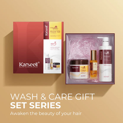 Karseell 3pcs Set Collagen Hair Mask.